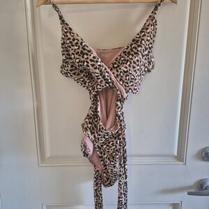 NWOT Aerie Animal Print One-Piece Swimsuit